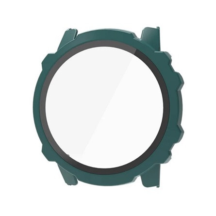 Gigapack Amazfit Falcon Gigapack Műanyag keret BUMPER, ütésállóság + kijelzővédő üveg, SÖTÉTZÖLD