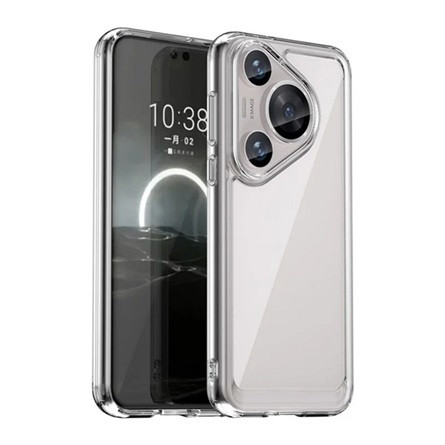 Gigapack Huawei Pura 70 Pro 5G Gigapack Szilikon telefonvédő ütésállóság, átlátszó hátlap, ÁTLÁTSZÓ