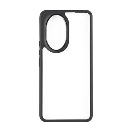 Gigapack Honor 200 Pro 5G Gigapack Szilikon telefonvédő ütésállóság, átlátszó hátlap, FEKETE