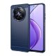 Gigapack Realme 12x 5G Gigapack Szilikon telefonvédő ütésállóság, karbon minta, SÖTÉTKÉK