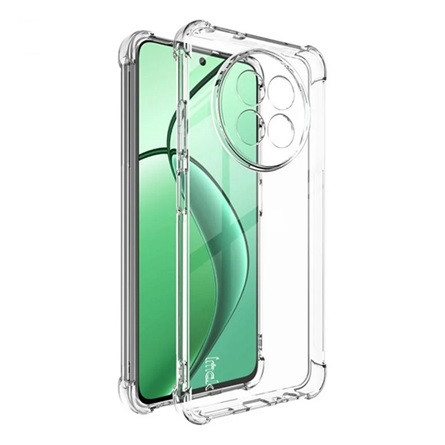 Imak Realme 12x 5G IMAK szilikon telefonvédő ütésállóság, légpárnás sarok, ÁTLÁTSZÓ
