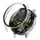 Gigapack Huawei Watch GT 4 46mm Gigapack Műanyag keret BUMPER, ütésállóság + kijelzővédő üveg, ÁTLÁTSZÓ