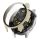 Gigapack Huawei Watch GT 4 46mm Gigapack Műanyag keret BUMPER, ütésállóság + kijelzővédő üveg, BÉZS
