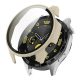 Gigapack Huawei Watch GT 4 46mm Gigapack Műanyag keret BUMPER, ütésállóság + kijelzővédő üveg, BÉZS