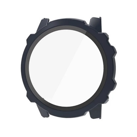 Gigapack Amazfit Falcon Gigapack Műanyag keret BUMPER, ütésállóság + kijelzővédő üveg, SÖTÉTKÉK
