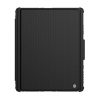 Nillkin IPAD Air 13 (2024) NILLKIN BUMPER LINK billentyűzetes defender tok QWERTY, méhsejt, FEKETE