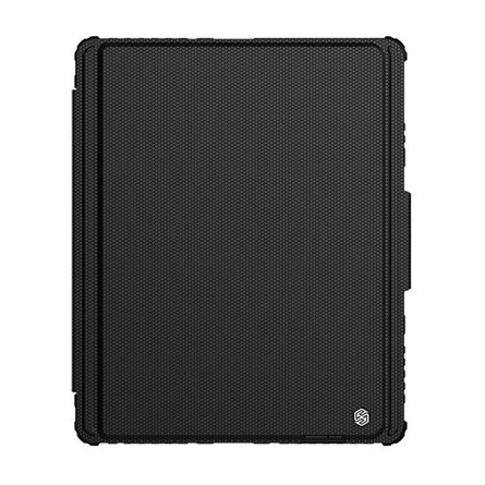 Nillkin IPAD Air 13 (2024) NILLKIN BUMPER LINK billentyűzetes defender tok QWERTY, méhsejt, FEKETE
