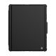 Nillkin IPAD Air 13 (2024) NILLKIN BUMPER LINK billentyűzetes defender tok QWERTY, méhsejt, FEKETE