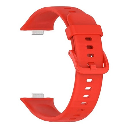 Gigapack Huawei Watch Fit 3 Gigapack Pótszíj egyedi méret, szilikon, PIROS