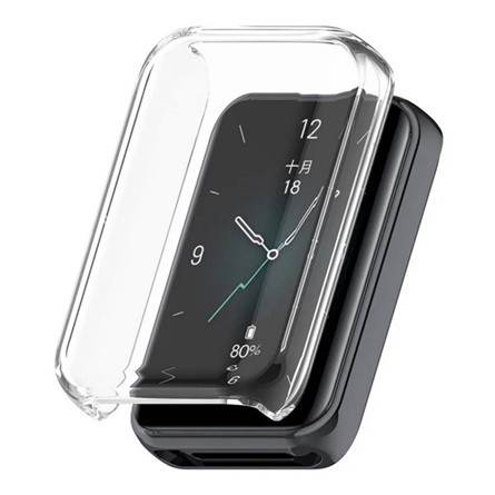 Gigapack Honor Band 9 GIGAPACK Szilikon keret BUMPER, ütésálló, ÁTLÁTSZÓ