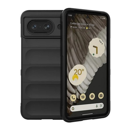 Gigapack Google Pixel 8 5G Gigapack Szilikon telefonvédő ütésállóság, 3D, FEKETE