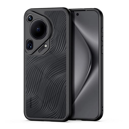 Dux Ducis Huawei Pura 70 Ultra 5G DUX DUCIS AIMO szilikon telefonvédő ütésállóság, hullám, FEKETE