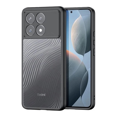 Dux Ducis Xiaomi Poco F6 Pro 4G DUX DUCIS AIMO szilikon telefonvédő ütésállóság, hullám, FEKETE