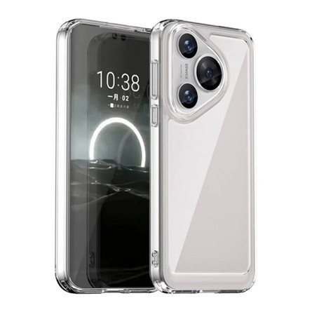 Gigapack Huawei Pura 70 5G Gigapack Szilikon telefonvédő ütésállóság, átlátszó hátlap, ÁTLÁTSZÓ