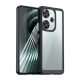 Gigapack Xiaomi Poco F6 4G Gigapack Szilikon telefonvédő ütésállóság, átlátszó hátlap, FEKETE