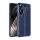 Gigapack Xiaomi Poco F6 4G Gigapack Szilikon telefonvédő ütésállóság, varrás minta, SÖTÉTKÉK