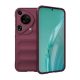 Gigapack Huawei Pura 70 Ultra 5G Gigapack Szilikon telefonvédő ütésállóság, 3D, BORDÓ
