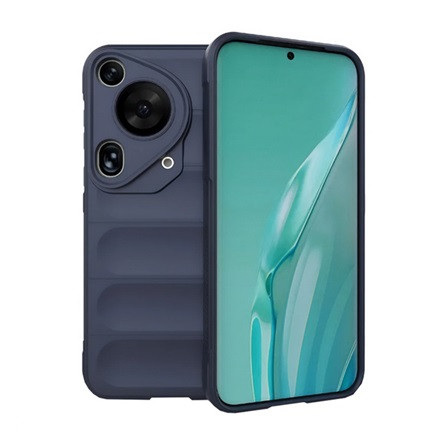 Gigapack Huawei Pura 70 Ultra 5G Gigapack Szilikon telefonvédő ütésállóság, 3D, SÖTÉTKÉK