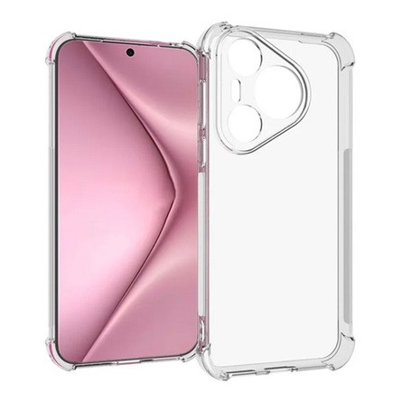 Gigapack Huawei Pura 70 5G Gigapack Szilikon telefonvédő ütésállóság, légpárnás sarok, ÁTLÁTSZÓ