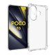 Gigapack Xiaomi Poco F6 4G Gigapack Szilikon telefonvédő ütésállóság, légpárnás sarok, ÁTLÁTSZÓ