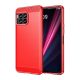 Gigapack T Phone 2 Pro 5G Gigapack Szilikon telefonvédő ütésállóság, karbon minta, PIROS
