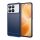Gigapack Xiaomi Poco F6 Pro 4G Gigapack Szilikon telefonvédő ütésállóság, karbon minta, SÖTÉTKÉK