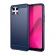 Gigapack T Phone 2 5G Gigapack Szilikon telefonvédő ütésállóság, karbon minta, SÖTÉTKÉK