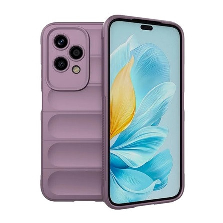 Gigapack Honor 200 Lite 5G Gigapack Szilikon telefonvédő ütésállóság, 3D, LILA