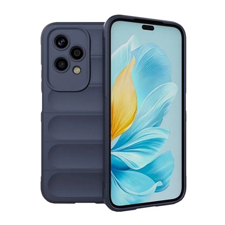 Gigapack Honor 200 Lite 5G Gigapack Szilikon telefonvédő ütésállóság, 3D, SÖTÉTKÉK