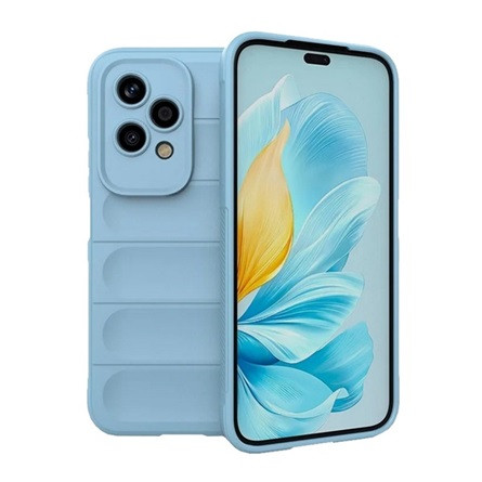 Gigapack Honor 200 Lite 5G Gigapack Szilikon telefonvédő ütésállóság, 3D, VILÁGOSKÉK