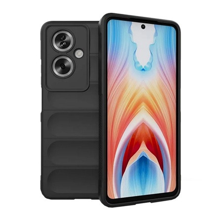 Gigapack Oppo A79 5G Gigapack Szilikon telefonvédő ütésállóság, 3D, FEKETE
