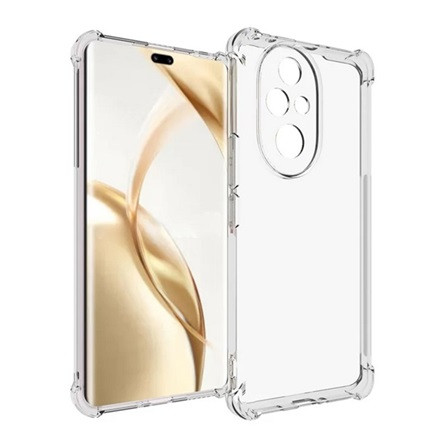Gigapack Honor 200 Pro 5G Gigapack Szilikon telefonvédő ütésállóság, légpárnás sarok, ÁTLÁTSZÓ