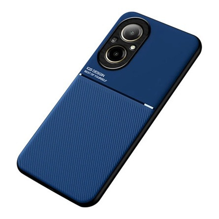 Gigapack Realme C67 4G Gigapack Szilikon telefonvédő ütésállóság, csíkos, SÖTÉTKÉK