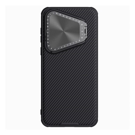 Nillkin Huawei Pura 70 5G NILLKIN CAMSHIELD PROP MAGNETIC szilikon telefonvédő ütésállóság, csíkos, FEKETE