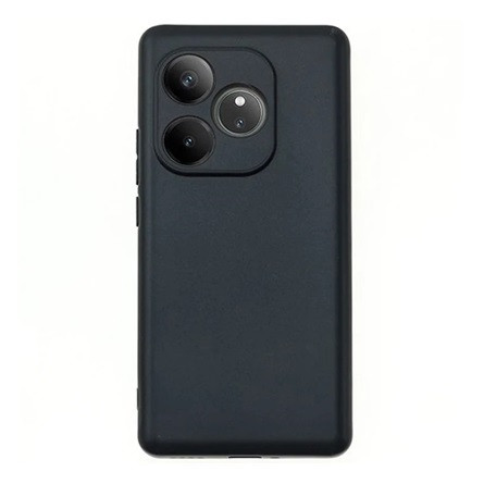 Gigapack Realme GT 6T 5G Gigapack Szilikon telefonvédő matt FEKETE