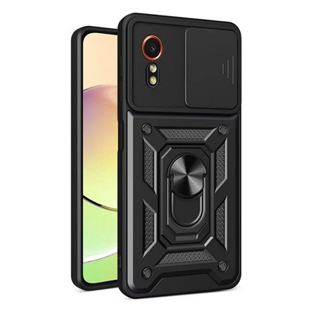 gigapack Samsung Xcover 7 GIGAPACK Defender szilikon telefonvédő ütésállóság, kameravédő, FEKETE
