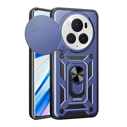 Gigapack Honor Magic6 Pro 5G Gigapack Defender szilikon telefonvédő ütésállóság, kameravédő, SÖTÉTKÉK