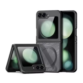   Dux Ducis Samsung Z Flip6 5G DUX DUCIS AIMO szilikon telefonvédő ütésállóság, hullám, FEKETE