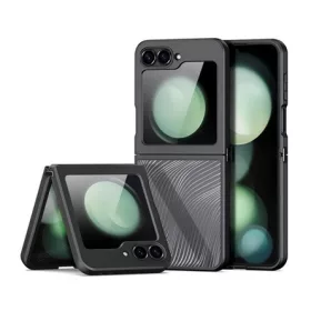   Dux Ducis Samsung Z Flip6 5G DUX DUCIS AIMO szilikon telefonvédő ütésállóság, hullám, FEKETE