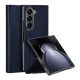 Dux Ducis Samsung Z Fold6 5G DUX DUCIS BRIL tok álló, bőr hatású ütésállóság, rombusz, SÖTÉTKÉK