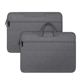   DUX DUCIS LBTC kézitáska álló LAPTOP/NOTEBOOK/TABLET univerzális, 14-15.4" méret, SÖTÉTSZÜRKE
