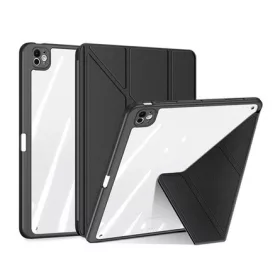   Dux Ducis IPAD Pro 13 (2024) DUX DUCIS MAGI ORIGAMI tok álló, bőr hatású aktív FLIP, ceruza tartó, FEKETE