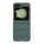 Gigapack Samsung Z Flip6 5G Gigapack Műanyag telefonvédő ütésállóság, 3D, SÖTÉTZÖLD