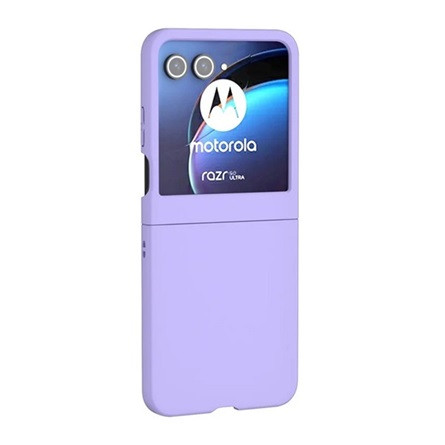 Gigapack Motorola Razr 50 5G Gigapack Műanyag telefonvédő LILA