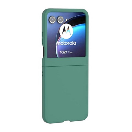 Gigapack Motorola Razr 50 5G Gigapack Műanyag telefonvédő SÖTÉTZÖLD