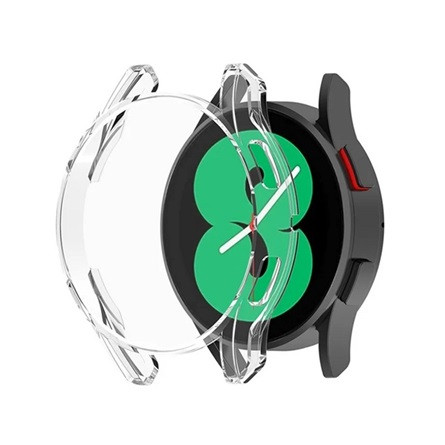 Gigapack Samsung Watch 4 40 mm Gigapack Szilikon keret BUMPER, ütésálló, ÁTLÁTSZÓ