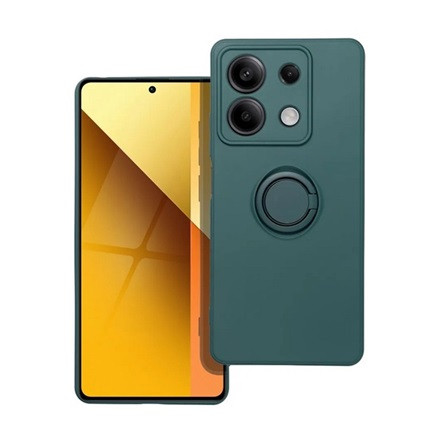 Gigapack Redmi Note 13 5G Gigapack Szilikon telefonvédő tartógyűrű, kameravédő, SÖTÉTZÖLD