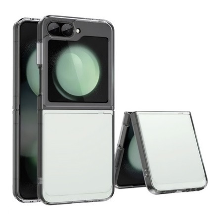 Gigapack Samsung Z Flip6 5G Gigapack Szilikon telefonvédő ütésállóság, átlátszó hátlap, ÁTLÁTSZÓ