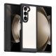 Gigapack Samsung Z Fold6 5G Gigapack Szilikon telefonvédő ütésállóság, átlátszó hátlap, FEKETE