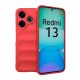 Gigapack Redmi 13 4G GIGAPACK Szilikon telefonvédő ütésállóság, 3D, PIROS